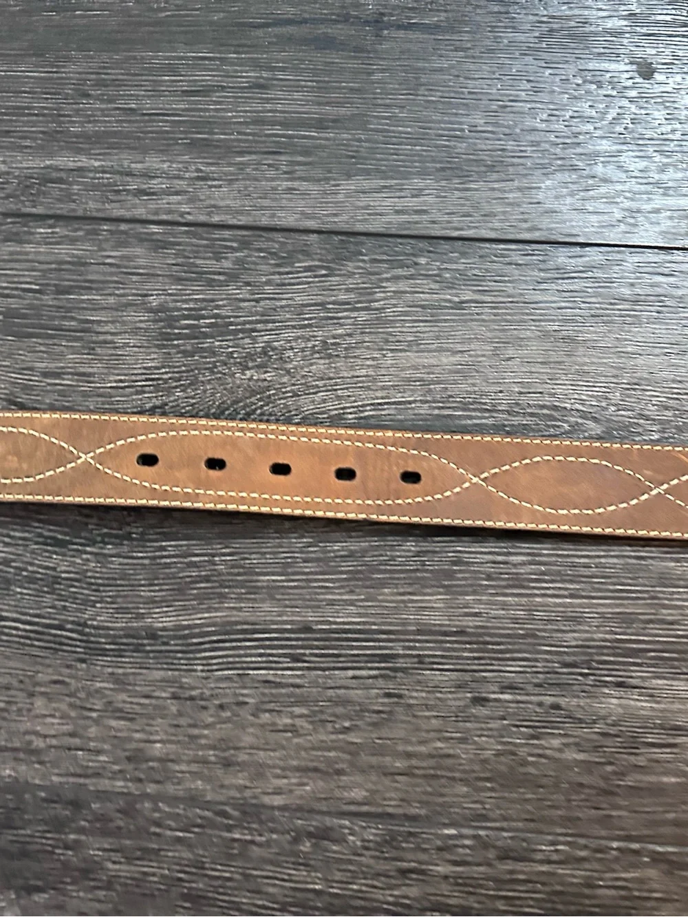 Cavenders western Brown Leather Men's Belt - size 36